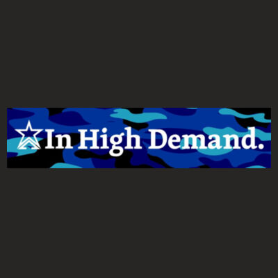 Blue Camo Design