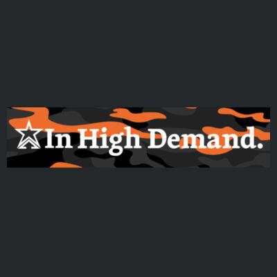Orange Camo Design